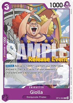 Giolla (OP14-064) - Promos: The Azure Sea's Seven (Common) [OP14P-064]