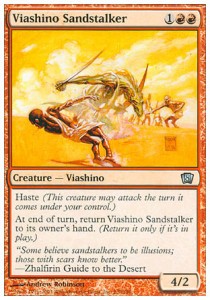 Viashino Sandstalker⁣ - Eighth Edition⁣ (Uncommon)⁣ [230]