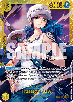 Trafalgar Law (EB03-062) (V.1) - Heroines Edition (Secret Rare) [EB03-062]