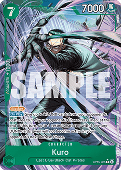 Kuro (OP15-025) (V.2) - Adventure on Kami’s Island (Alternate Art) [OP15-025]