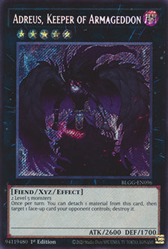 Adreus, Keeper of Armageddon (V.1 - Secret Rare)