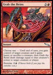 Grab the Reins⁣ - Mirrodin⁣ (Uncommon)⁣ [95]