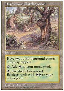 Havenwood Battleground⁣ - Fifth Edition⁣ (Uncommon)