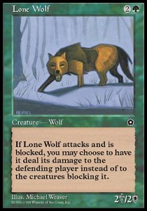 Lone Wolf⁣ - Portal Second Age⁣ (Uncommon)
