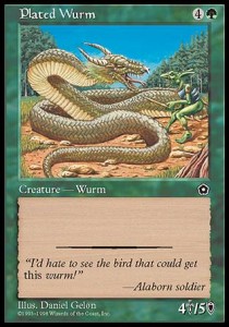 Plated Wurm⁣ - Portal Second Age⁣ (Common)