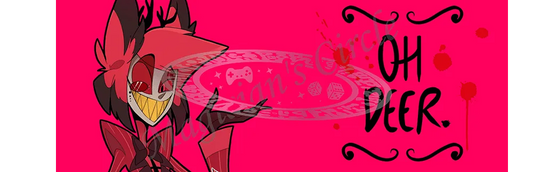 Hazbin Hotel Mug Alastor Oh Deer