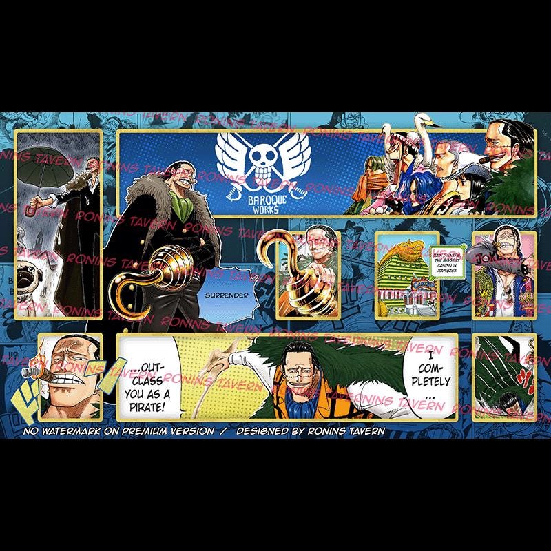 ONP TCG 1 Player Custom Croc