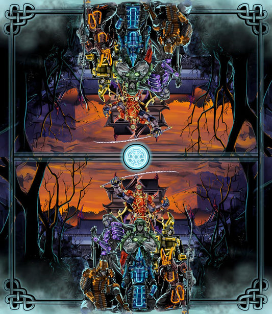 YGO TCG ClothMat Samurai