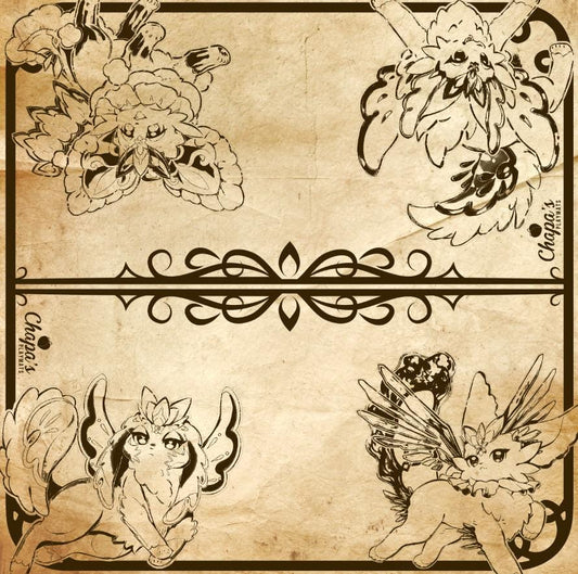 YGO TCG ClothMat Purr Cats 2