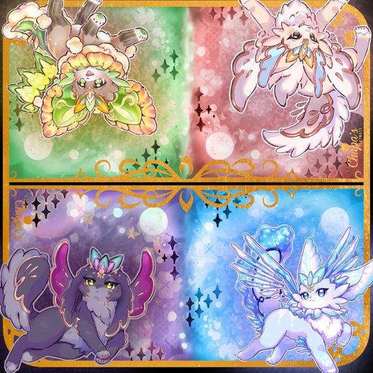 YGO TCG ClothMat Purr Cats 3