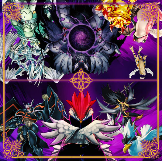 YGO TCG ClothMat Crows & Rulers