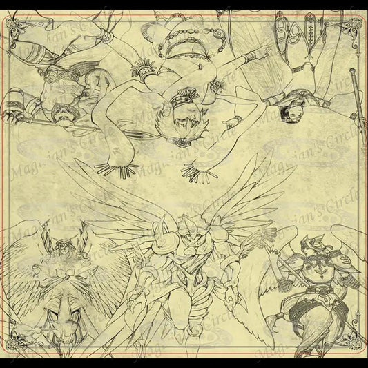 YGO TCG ClothMat Krystya Light